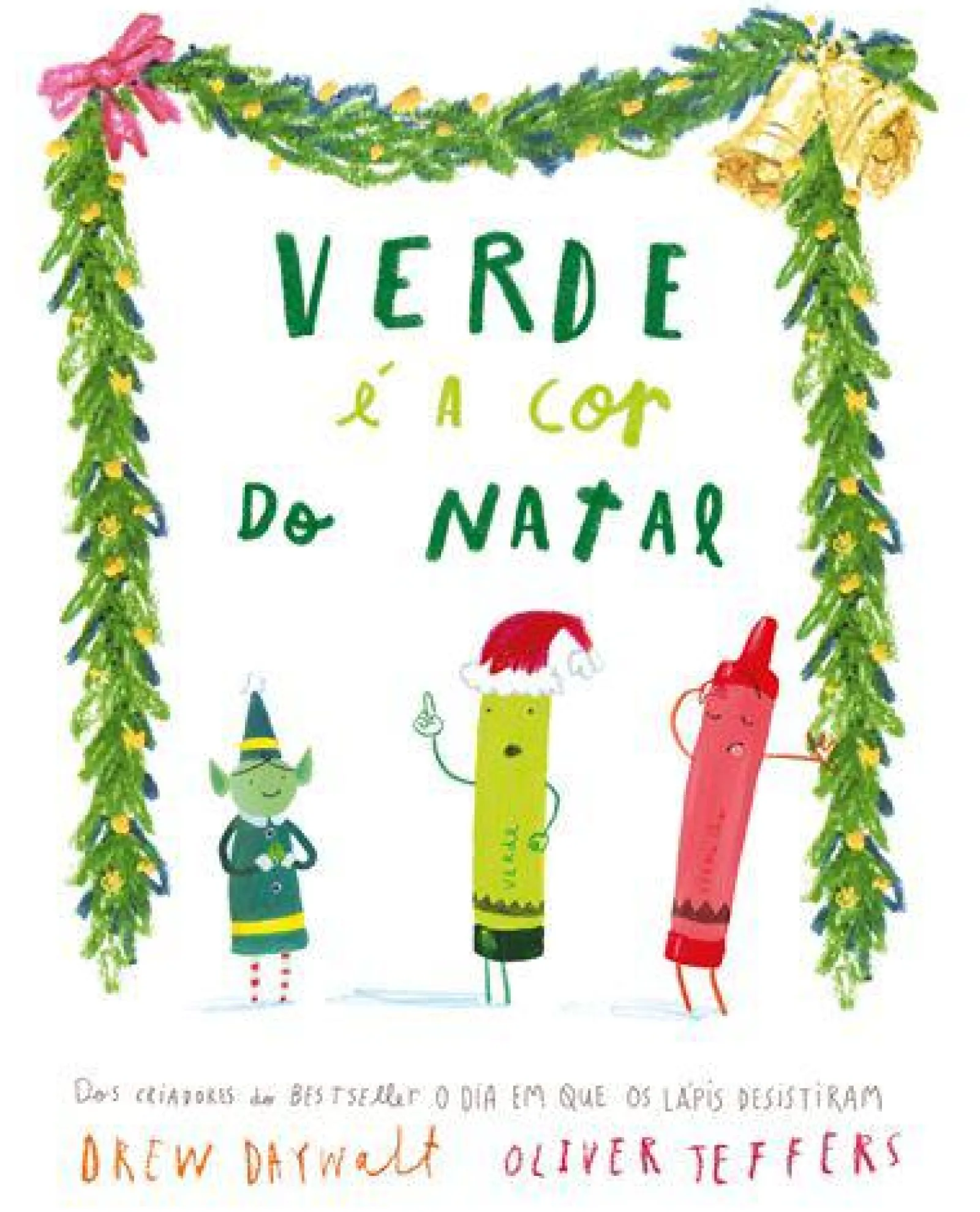 Discount Nuvem De Letras Verde é a Cor do Natal de Drew Daywalt e Oliver Jeffers