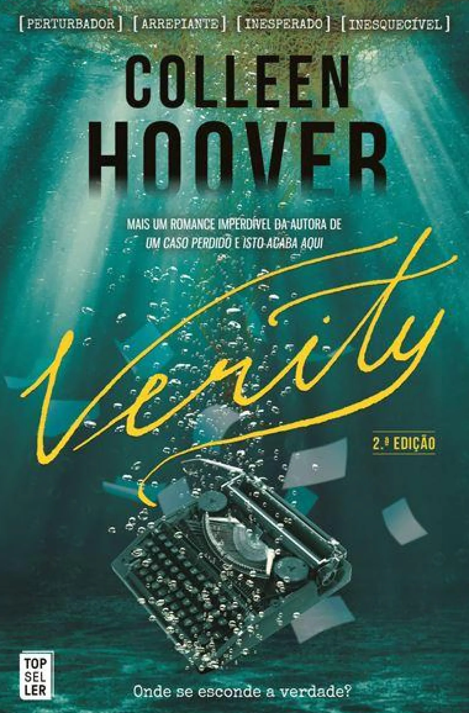 Topseller Verity de Colleen Hoover (2ª Edição)