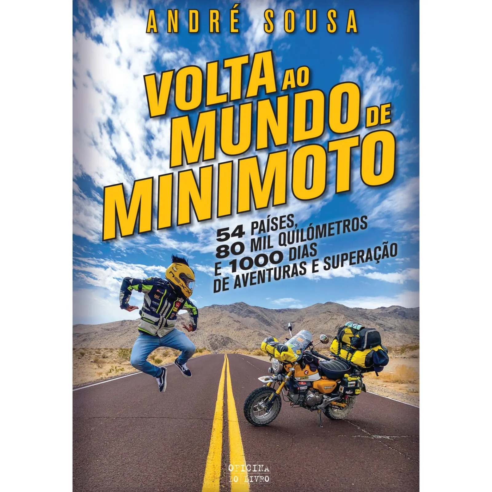 Oficina Livro Volta ao Mundo de Mini Moto de André Sousa