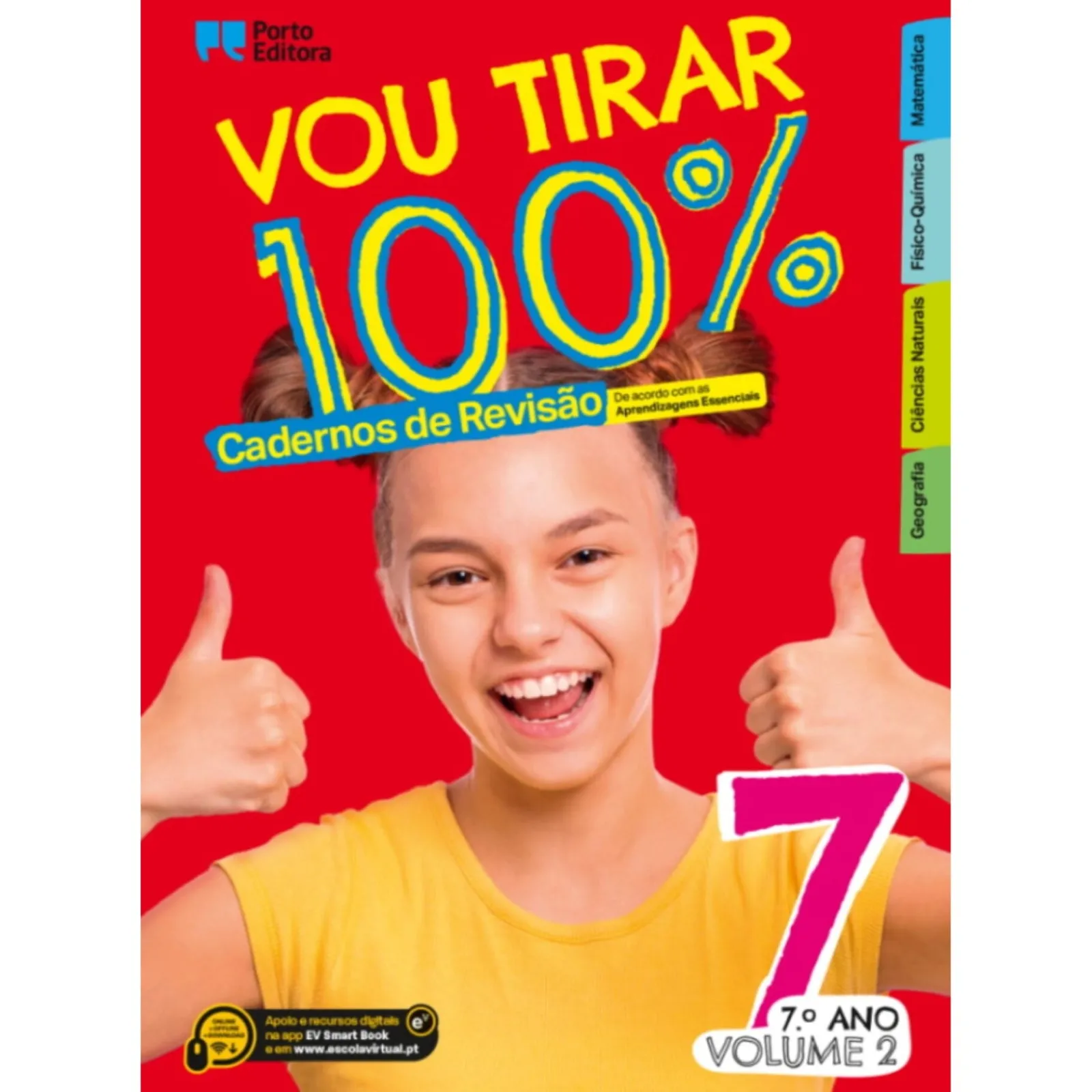 Sale Note! Online Vou Tirar 100% - 7.º Ano - Volume 2 - Cadernos de Revisão