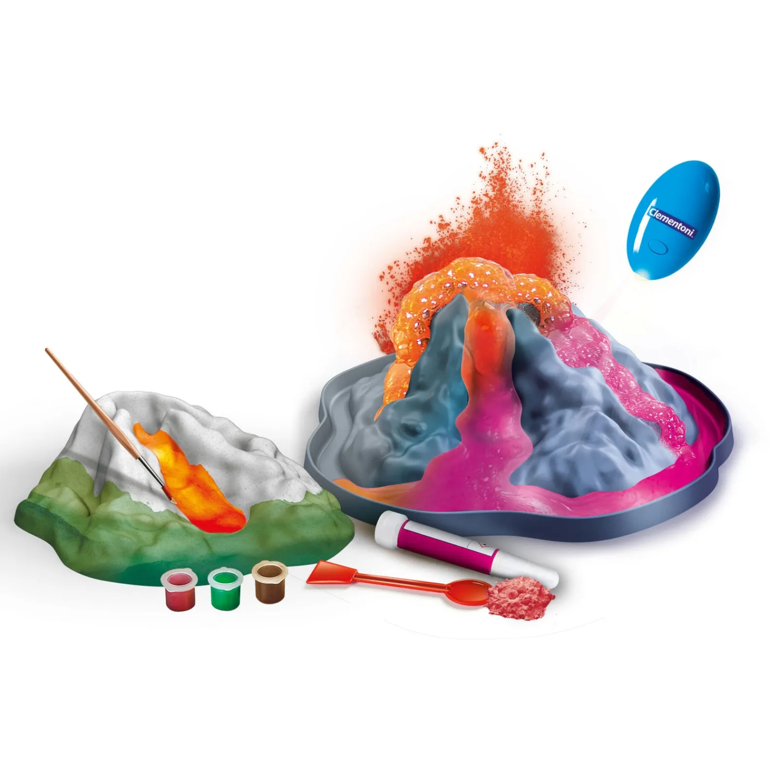 Online Ciência & Jogo Vulcão Brilhante Clementoni