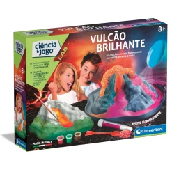 Online Ciência & Jogo Vulcão Brilhante Clementoni