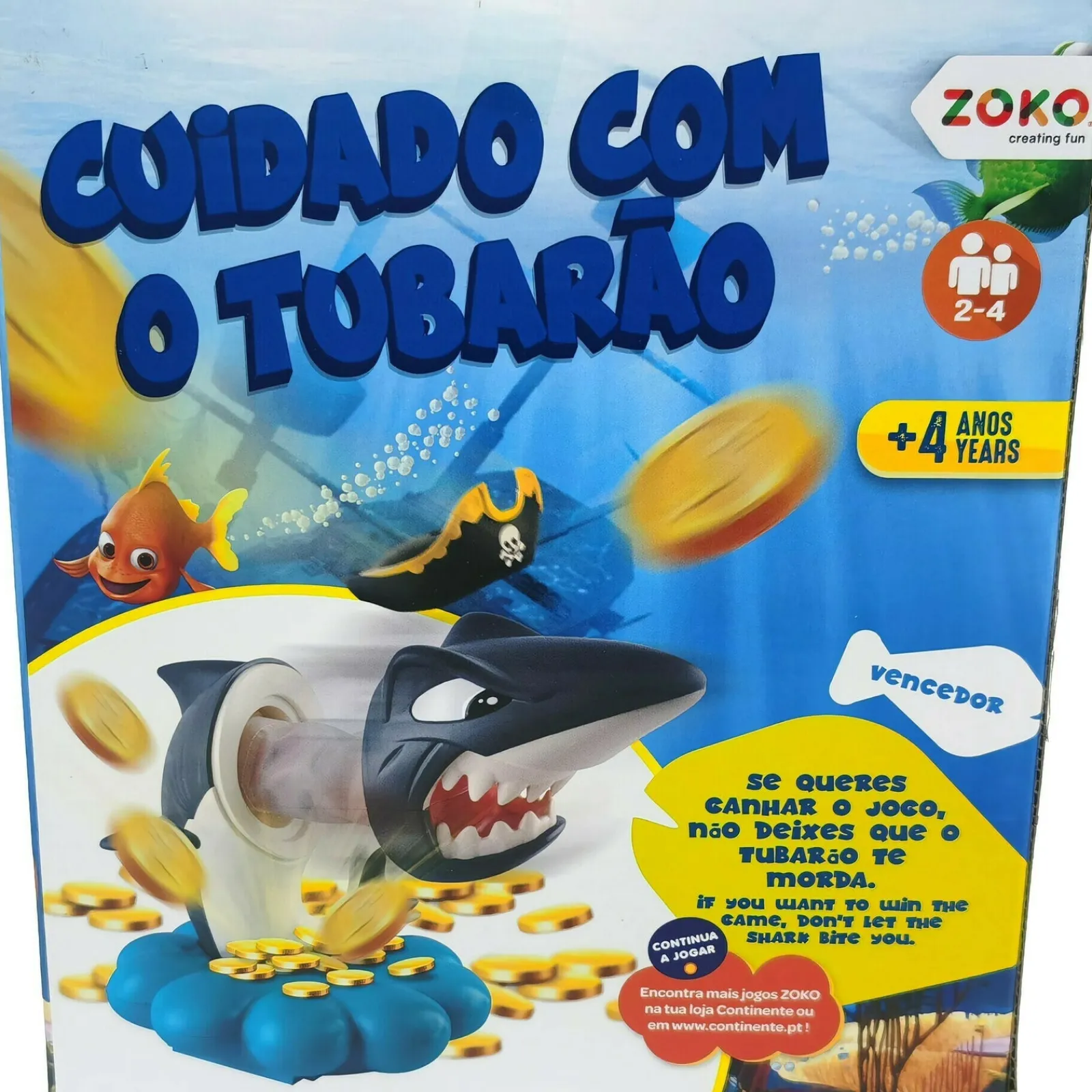 New Zoko-Jogos Zoko - Cuidado Com O Tubarão