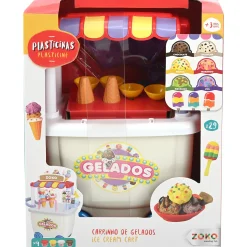 Zoko-Plasticina Zoko Plasticinas - Carrinho De Gelados