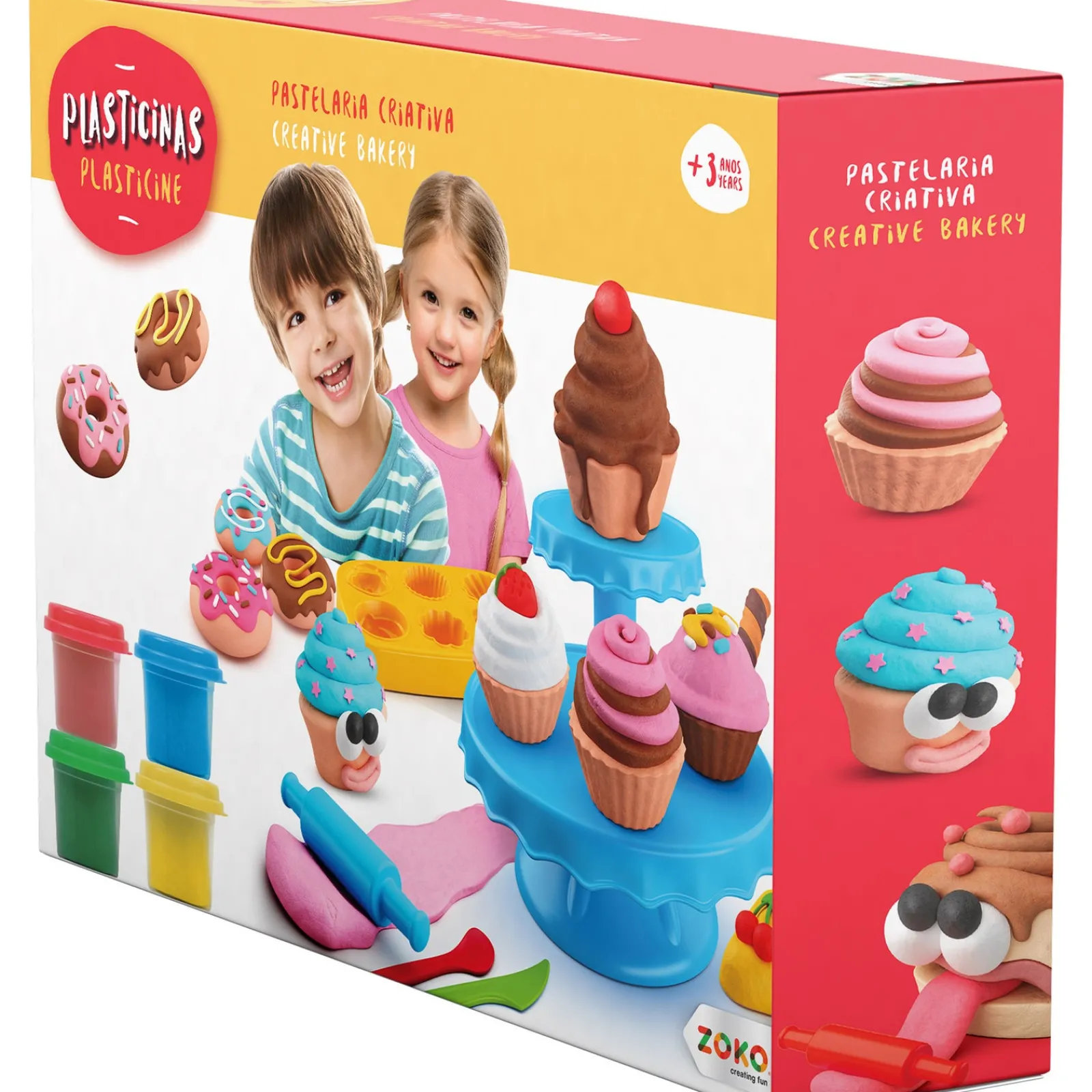 Zoko-Plasticina Zoko Plasticinas - Pastelaria Criativa